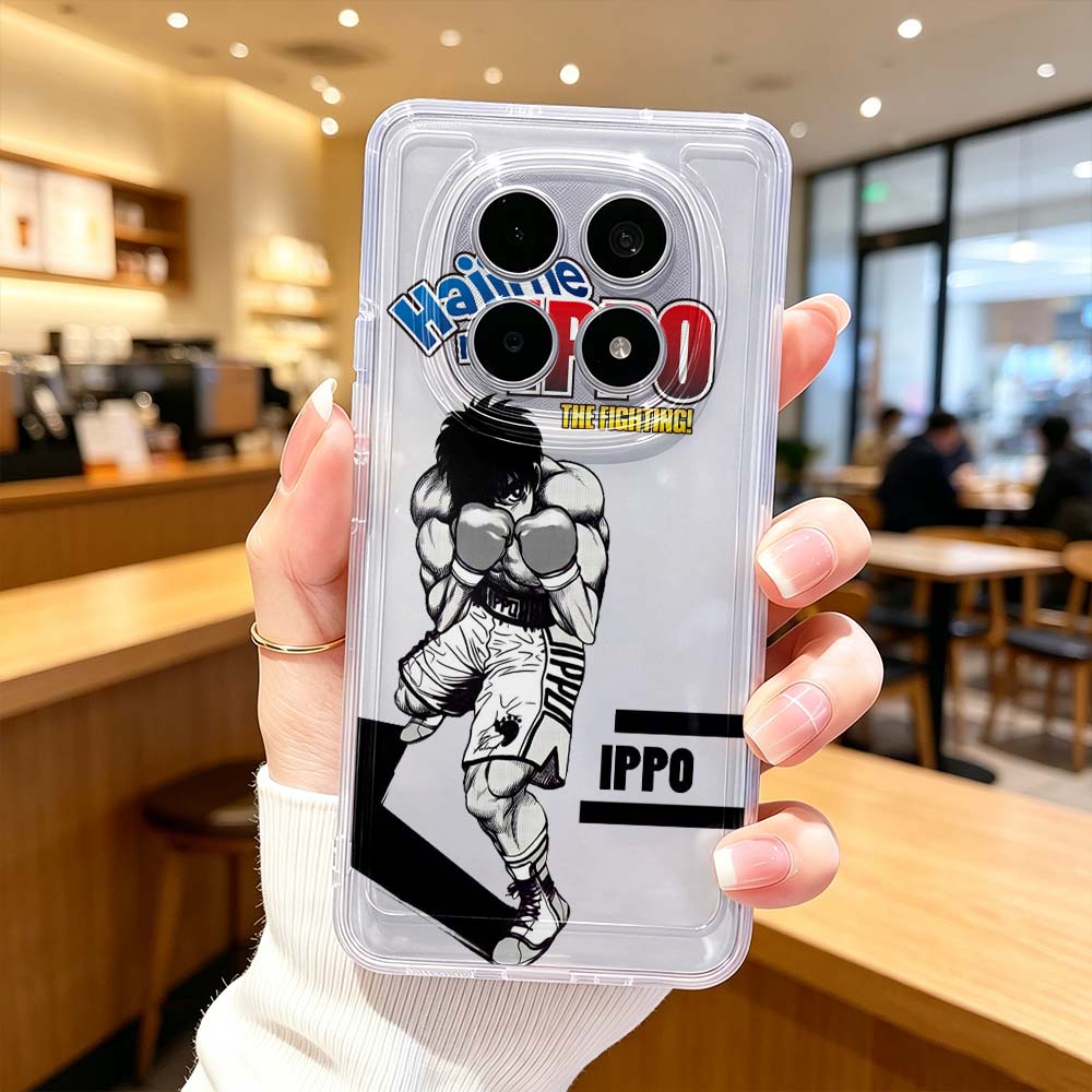 Xiaomi Poco X6 - เคสโทรศัพท์ใสป้องกันลายการ์ตูน Hajime No Ippo สำหรับ Xiaomi