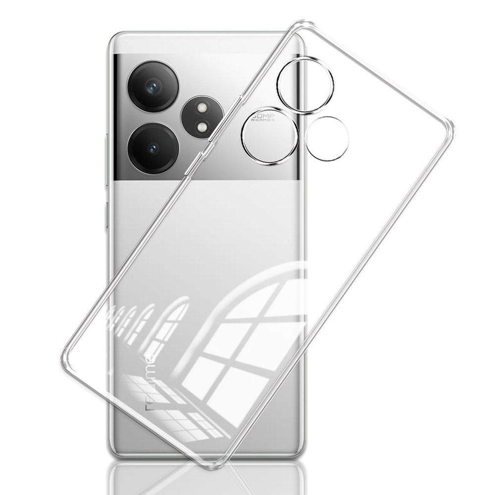 Realme Gt 6 - เคสโทรศัพท์กันกระแทกสำหรับ Realme GT 6T เคสซิลิโคนนิ่มฝาหลังแบบใสสำหรับ Realme