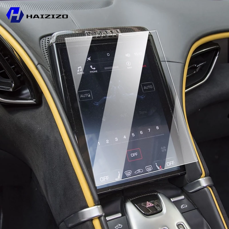 Matte Anti Glare Screen - สำหรับเฟอร์รารีโรม่า 2023-2025 รถ GPS หน้าจอ LCD