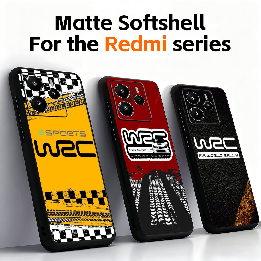 Xiaomi Redmi Note 14 - เคสโทรศัพท์ลายรถแข่ง WRC สุดเท่ สำหรับ Redmi Note