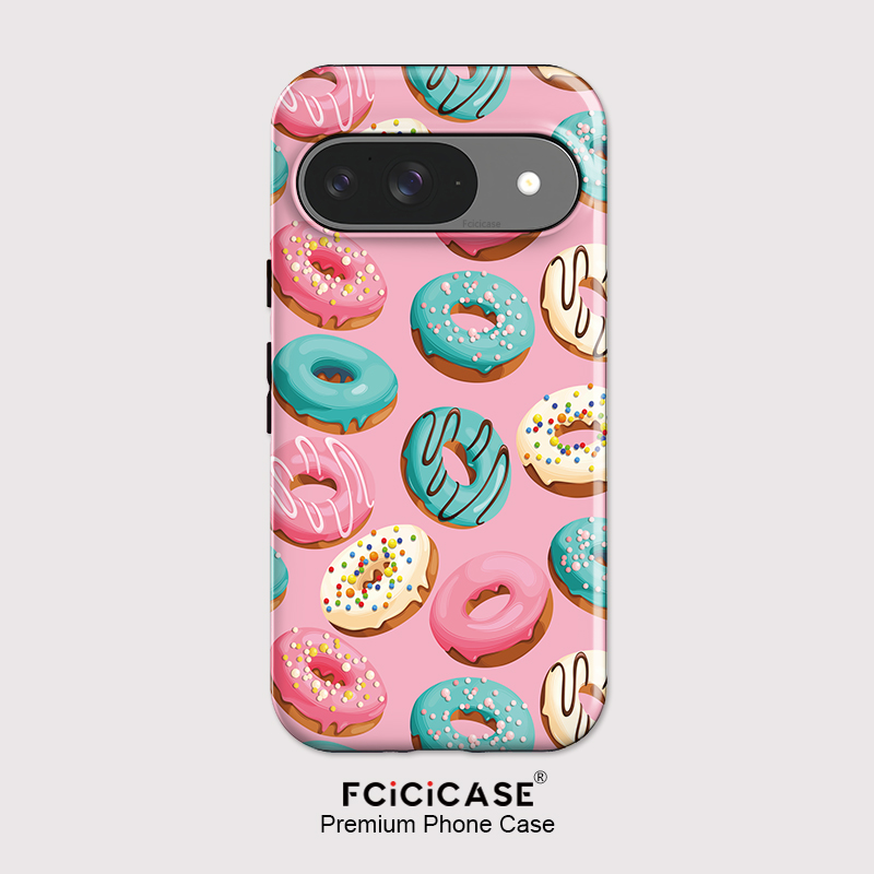 Google Pixel 8A - เคสโทรศัพท์ Fcicicase 2 in 1 แบบสองชั้น