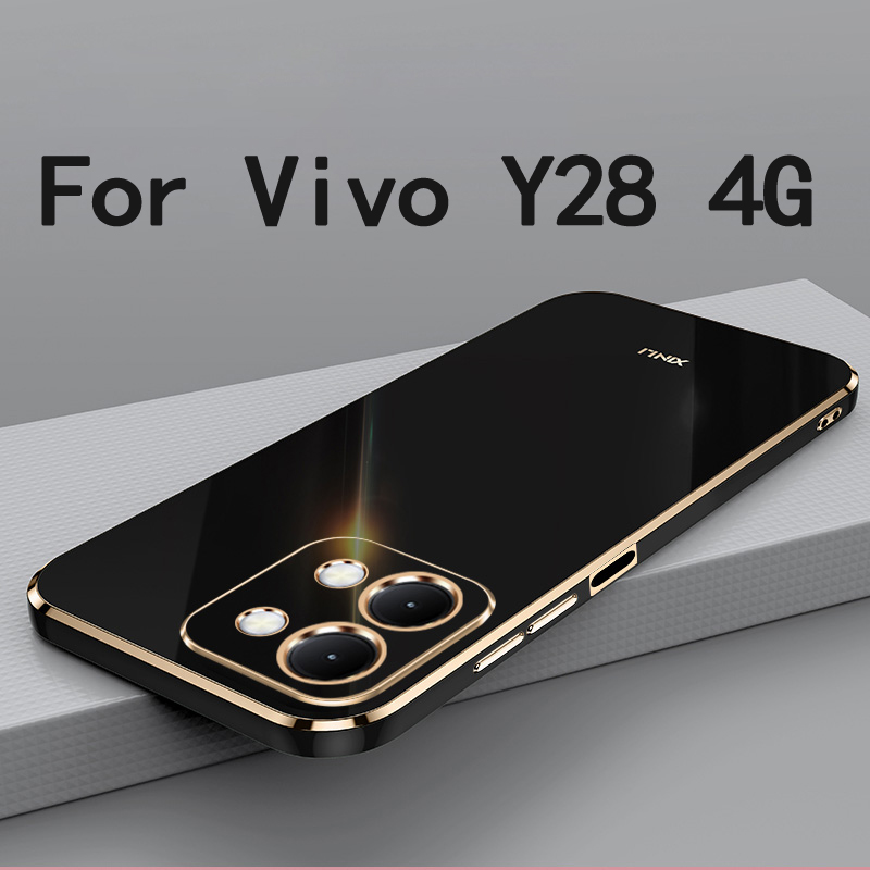 Vivo Y28 - เคสสำหรับ VIVO Y28 4G ฝาครอบเคสปกป้องกล้องสำหรับ VIVO