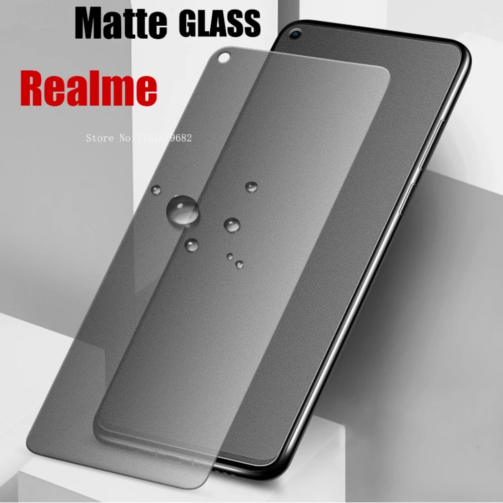 Realme C67 - 3Pcs MatteกระจกนิรภัยRealme 12 11 10 Pro