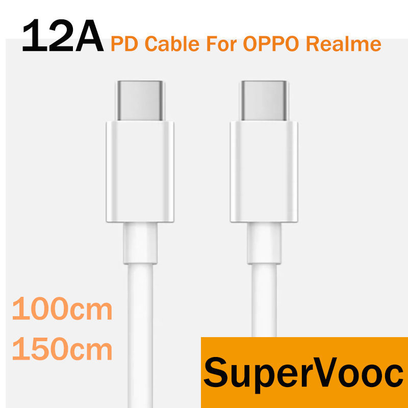 Realme Gt 6 - สายชาร์จเร็ว 150W 120W 100W Realme 12A