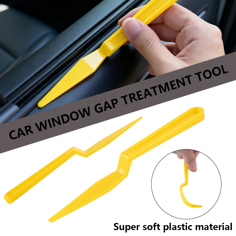 Flexible Tpu Film - ไม้ปาดฟิล์มแบบด้ามยาว ยืดหยุ่นได้ สำหรับติดฟิล์มกรองแสงรถยนต์ ฟิล์มไวนิล PPF ขูดมุม