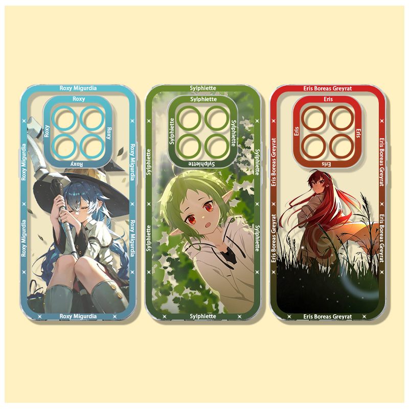 Xiaomi Redmi Note 14 - เอ็ม-มูโชกุ ที-เทนเซย์ ซิลฟิเอตเคสสำหรับเสี่ยวมี่ เรดมี่ โน้ต 15