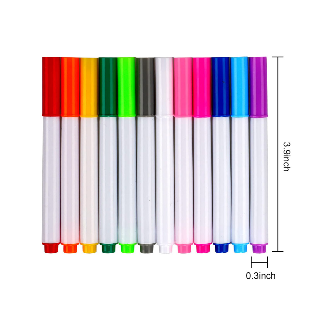 ปากกาชอล์กเหลว12สีสำหรับสติ๊กเ - Dust Removal Sticker บทวิจารณ์และราคา
