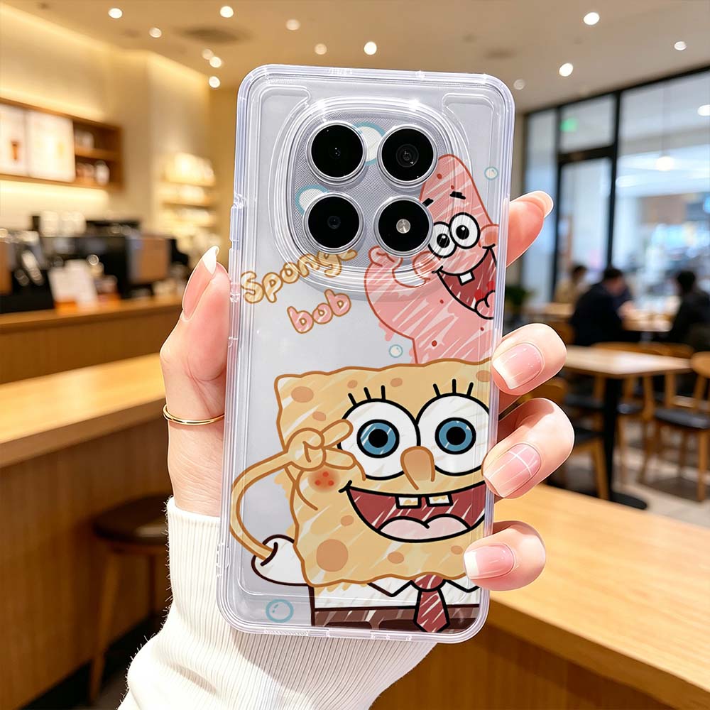 เคสโทรศัพท์ใสลายการ์ตูนสปอนจ์บ - Xiaomi Poco X6 บทวิจารณ์และราคา