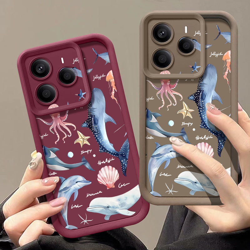 เคสโทรศัพท์ลายโลมาสุดน่ารัก สำ - Xiaomi Redmi Note 14 บทวิจารณ์และราคา