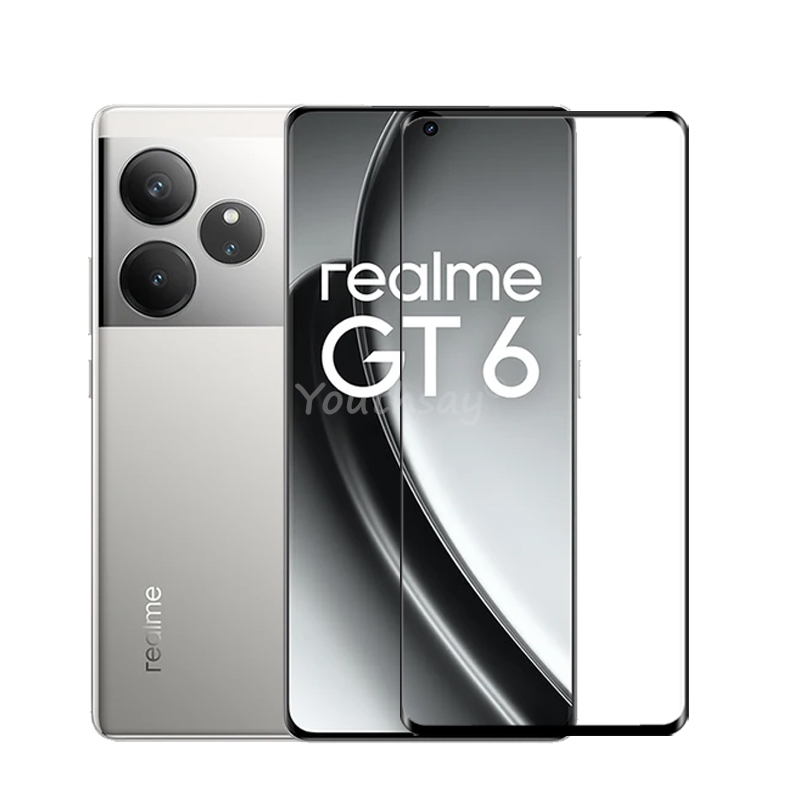 กระจกคลุมทั้งหมดสําหรับRealme  - Realme Gt 6 บทวิจารณ์และราคา