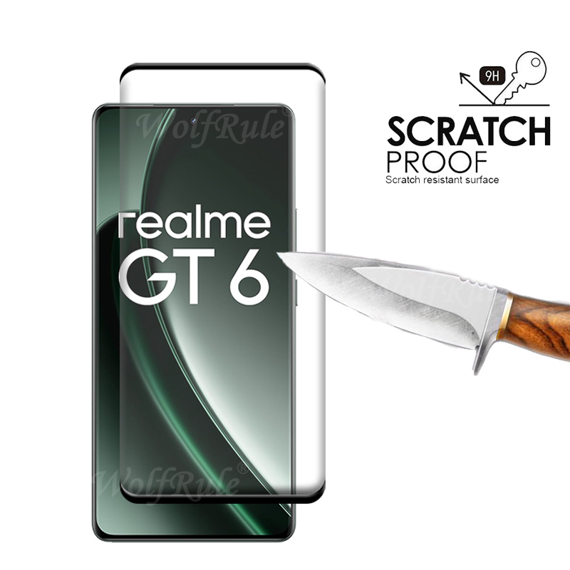 กระจกนิรภัย6ใน1สำหรับ Realme G - Realme Gt 6 บทวิจารณ์และราคา