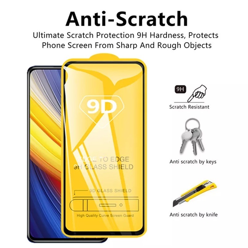 3Pcs 9D คลุมทั้งหมดป้องกันหน้า - Realme Gt 6 บทวิจารณ์และราคา