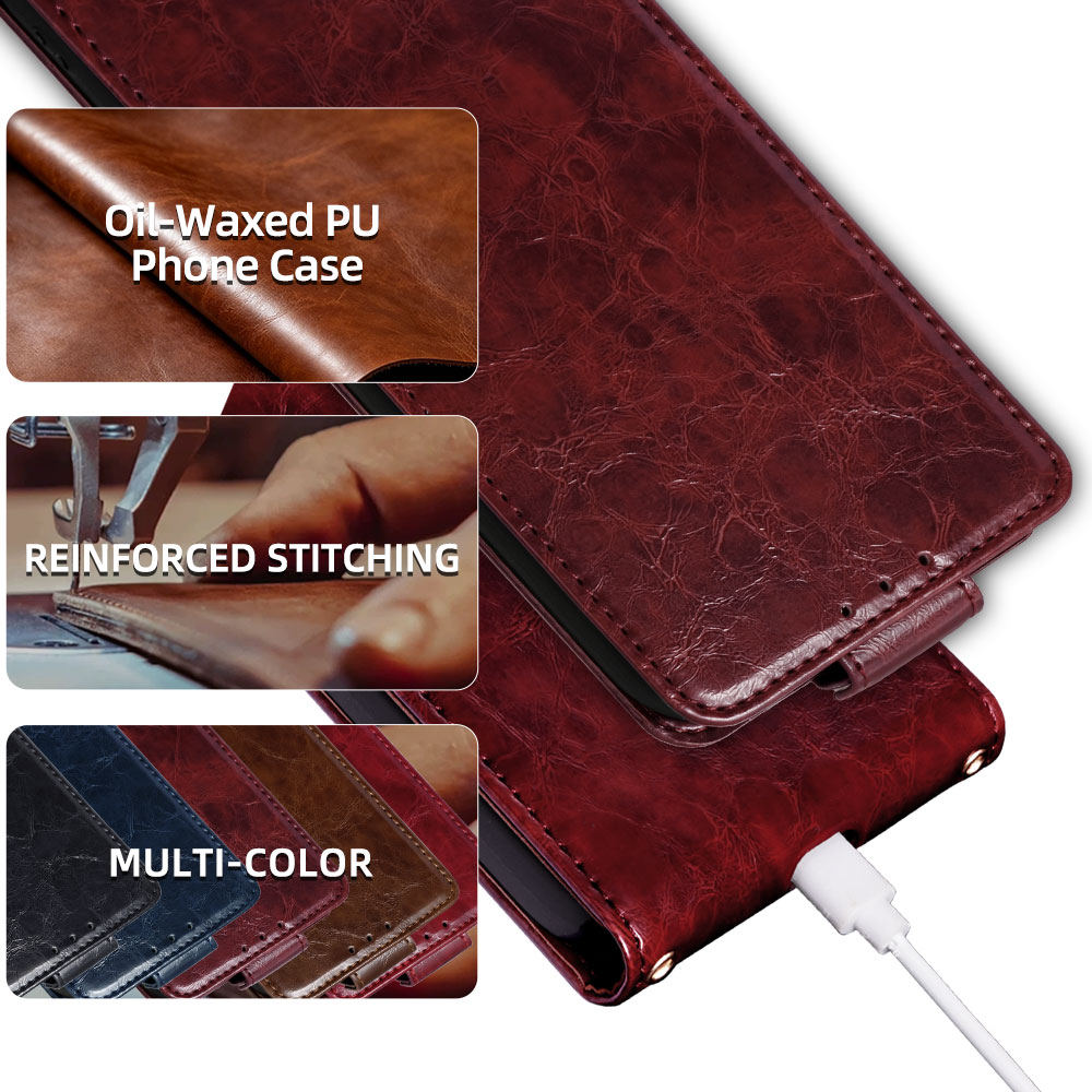 เคสหนังพลิกขึ้นลงแบบพรีเมียม ป - Realme C67 บทวิจารณ์และราคา